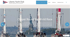 Desktop Screenshot of libertyyachtclub.org